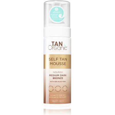 TanOrganic The Skincare Tan автобронзант-мус цвят Medium Dark Bronze 120ml