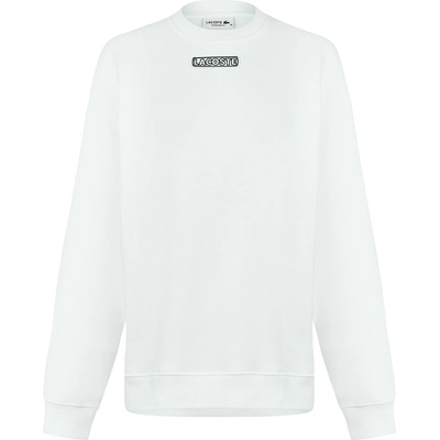 Lacoste Блуза Lacoste Women's Crew-neck Logo Sweatshirt - White