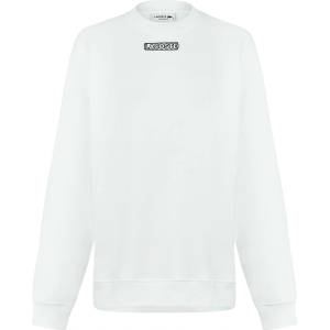 Lacoste Блуза Lacoste Women's Crew-neck Logo Sweatshirt - White