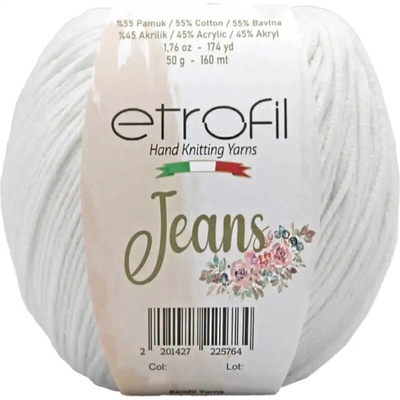 Etrofil Jeans bílošedá 027