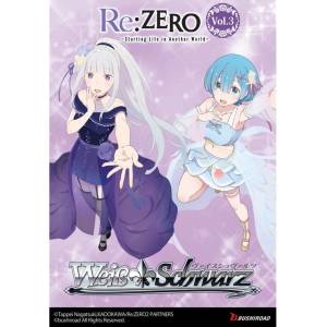 Bushiroad Weiss Schwarz TCG: Re: ZERO - Starting Life in Another World Vol. 3 Booster (WSE-RZ-S116-BP) - digit