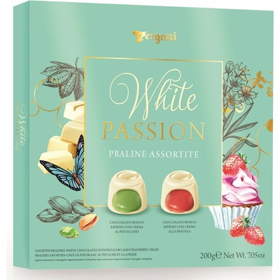 Vergani Bonboniéra White Passion Praline 200 g
