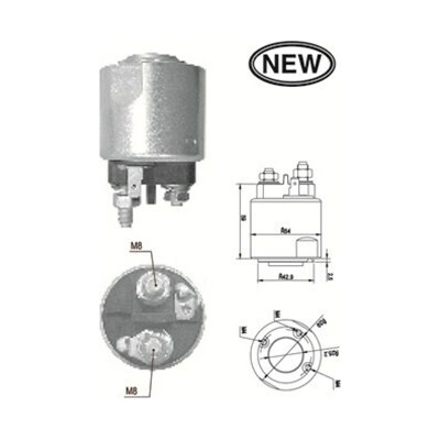 Elektromagnetický spínač pre żtartér MAGNETI MARELLI 940113050547