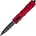 Microtech DIRAC D/E BLACK STD RED 225-1RD