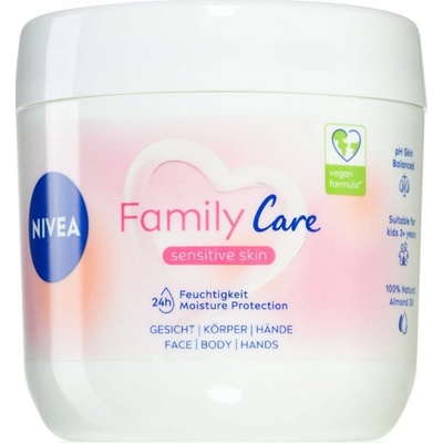 Nivea krém na tvář a tělo Family Care 450 ml – Zbozi.Blesk.cz