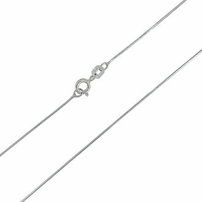 Infinity Silver Stříbrný řetízek hádek tenký 148401045