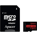 Apacer microSDXC 64GB R100 UHS-I AP64GMCSX10UB-R