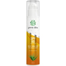 Green idea Aloe Vera opaľovacie mlieko SPF50 200 ml
