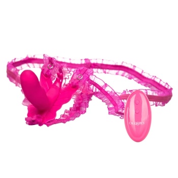 Image 1 of CalExotics Вибриращо бельо с дистанционно Venus Butterfly