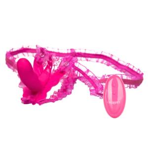 CalExotics Вибриращо бельо с дистанционно Venus Butterfly
