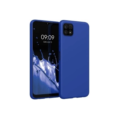 kwmobile Калъф за Samsung Galaxy A22 5G - син - 58563