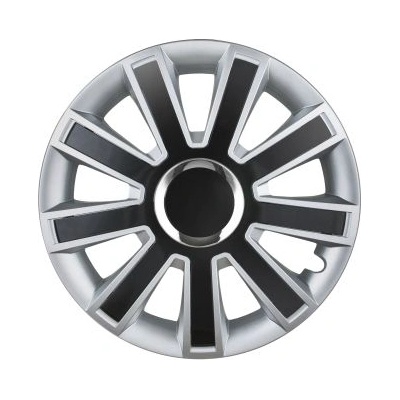 Тасове за джанти Flash сребро / черно - 14