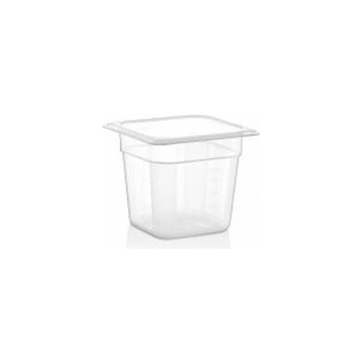 Gastronádoba GN 1/6 čierna 150 mm, polypropylén 100031387