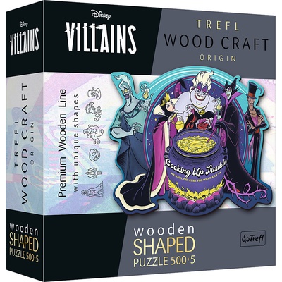 Trefl Wood Craft Origin Villains Kujeme pikle 505 dielov