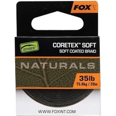 Fox Fox návazcová šňůrka naturals coretex soft 20m 25lb