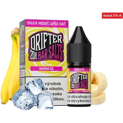 Juice Sauz Drifter Bar Salts Banana Ice 10 ml 20 mg