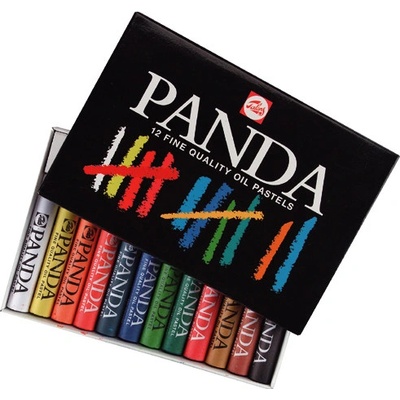 PANDA olejový pastel TALENS 12 ks