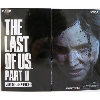 Neca The Last of Us Part II Joel and Ellie 2-Pack