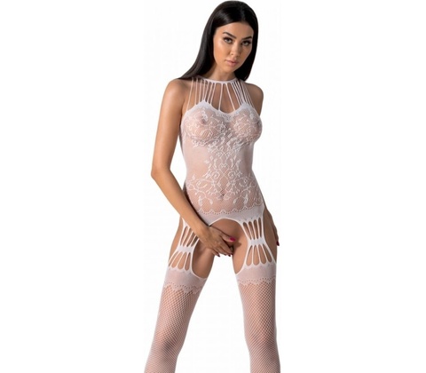 Passion Bodystocking BS095 Biela