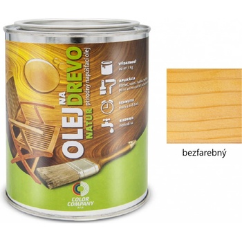 Color Company Natur Olej na drevo 2,5 l bezfarebný