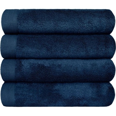 SCANquilt Uterák froté MODAL SOFT tmavá modrá 50x100 cm