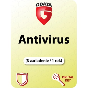 G Data Antivirus 3 lic. 12 mes.