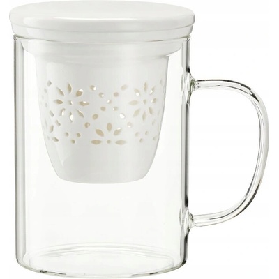 Hrnek Villa Italia AMORE MIO sklo 420 ml