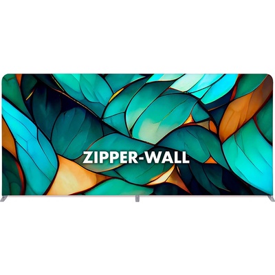 Jansen Display Zipper-Wall Straight Basic 500 x 230 cm 5004 x 2322 mm