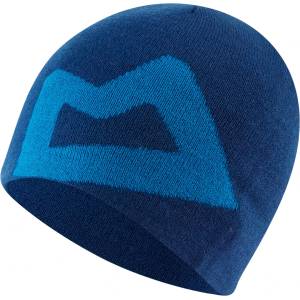 Mountain Equipment Зимна шапка (beanie) Mountain equipment Branded Knitted Beanie - Admiral / Atlantic - размер One Size (204-1424-1711)
