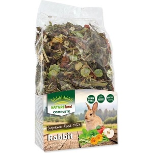 Nature Land Храна Nature Land Complete за зайци и мини зайци 600g (905-10157)