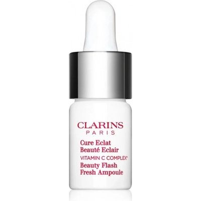 Clarins Beauty Flash Fresh Ampoule Серуми за лице, емулсии, флуиди 8ml