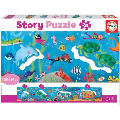Educa - Puzzle Story Underwater World - 1 - 39 piese