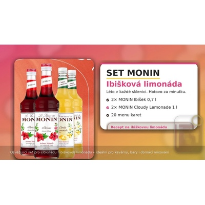Monin Le Concentré Cloudy Lemonade Citronáda 1 l