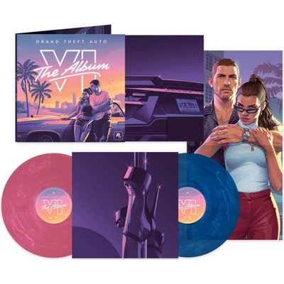 OST - Grand Theft Auto VI: The Album (Pink & White Coloured) CLR 2 LP