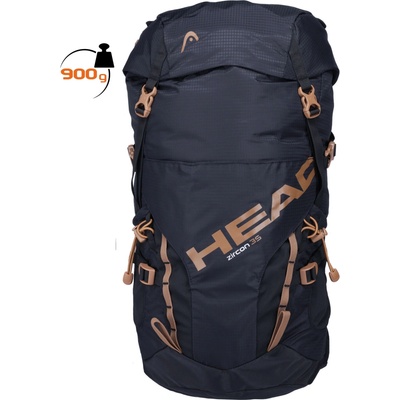Head Zircon 35l čierny oranžový