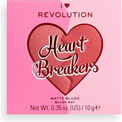 I Heart Revolution Heartbreakers Matte Blush Kind Руж компактен 10gr