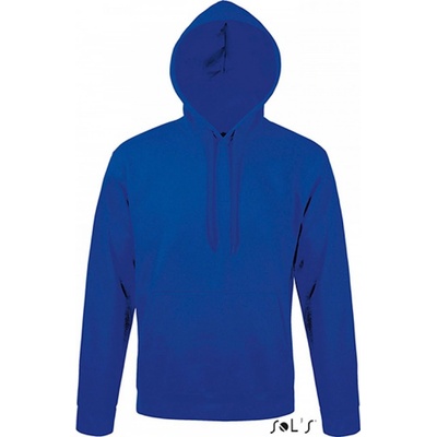 Sol's Přiléhavá unisex klokanka Snake s podšívkou z česaného fleecu modrá královská