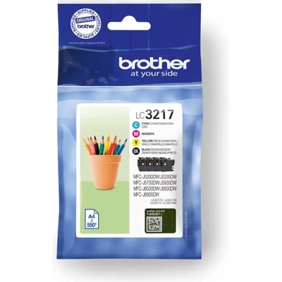 Brother Оригиална касета за мастило Brother LC3217VAL