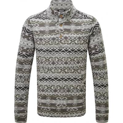 Sherpa Мъжки поларен пуловер Sherpa Bhutan Pullover Fleece jumper - Monsoon Grey Multi (005-4216-0213)