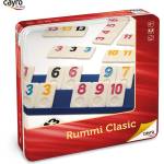 Juguetes Cayro Детска игра Cayro - Rummi Classic, в метална кутия (C753)