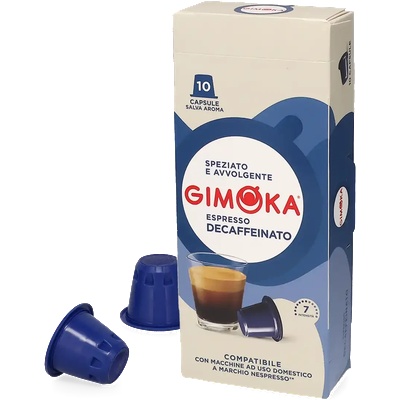 Gimoka | Espresso Без кофеин - 10 капсули за Nespresso®