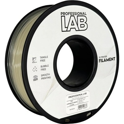 Professional Lab PLA luminous zelený 1,75mm 1kg