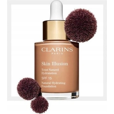 Clarins Skin Illusion 112 Amber podkladová báze na obličej SPF 11-20 30 ml