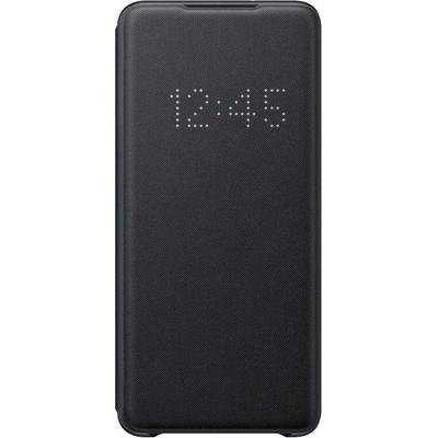Samsung LED View Cover EF-NG985PB - оригинален калъф през който виждате информация от дисплея за Samsung Galaxy S20 Plus (черен)