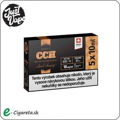 JustVape Booster báza CCH VG100 18mg 5x10ml