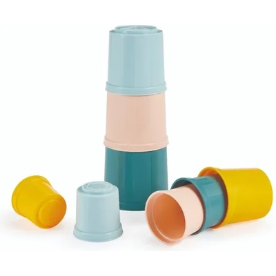 Ecoiffier Бебешка кула от 8 чашки Ecoiffier 7600007911 (7600007911)