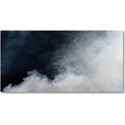 Foto obraz fotografie na skle biely dym 100x50 cm
