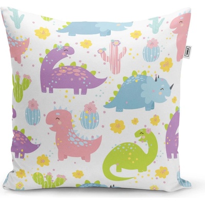 Sablio Vankúš Dinosaury a kaktusy 50x50