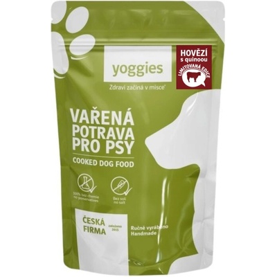 Yoggies hovädzie mäso s quinoou a kĺbovou výživou 650 g