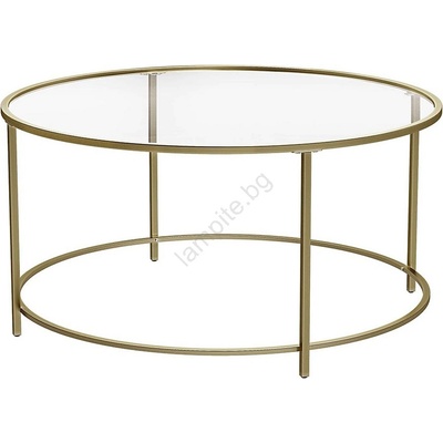 Euziel Конферентна маса lyra златиста (ez0364)